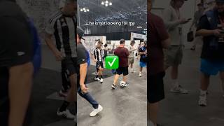 Panna Challenge with Adonias at NY Fanatics Fest 😮‍💨⚪️⚫️??