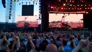 Bruce Springsteen, Cork. Waiting on a sunny day, 18th July '13...