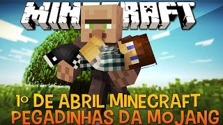 Minecraft 2.0 e Ultra HD - Pegadinhas da Mojang !!