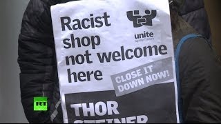 Жители Лондона требуют закрыть магазин одежды с нацистской символикой