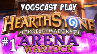 Hearthstone Arena - Warlock Part 1 - Draft and First Game