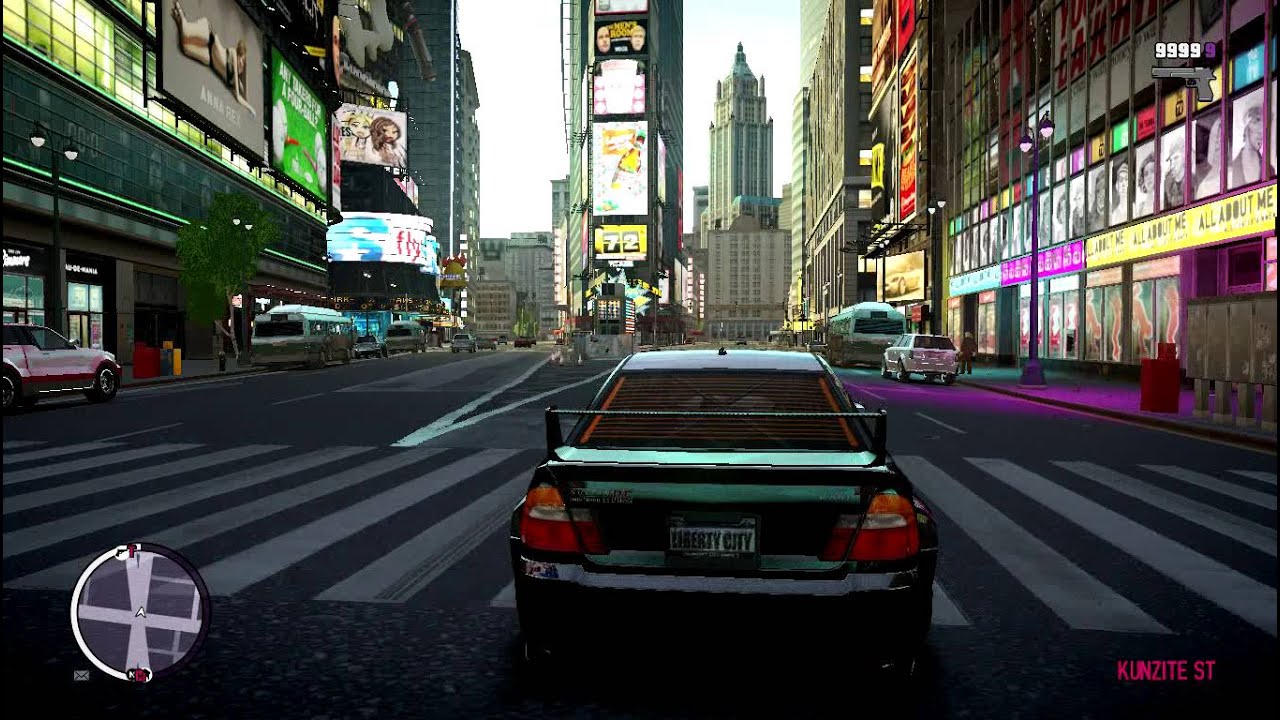 GTA IV EFLC ICEnhancer 2.1. - YouTube