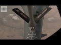 War On ISIS: B-1 Bomber Refueling Over Syria