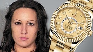 Masseuse Steals Rolex: Hides in VAGINA!