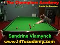 PJ NOLAN SNOOKER ACADEMY PLAYER - Sandrine Vlamynck