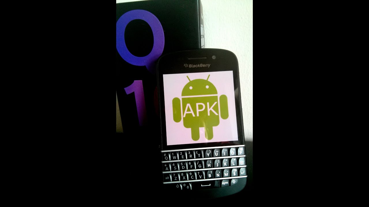 Install any Android app on Blackberry Q10/Z10/Q5 (PART 1) - YouTube
