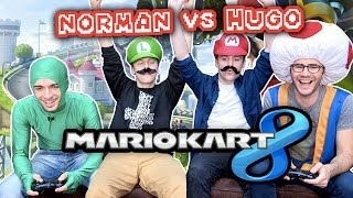 Norman VS Hugo sur Mario Kart 8 !