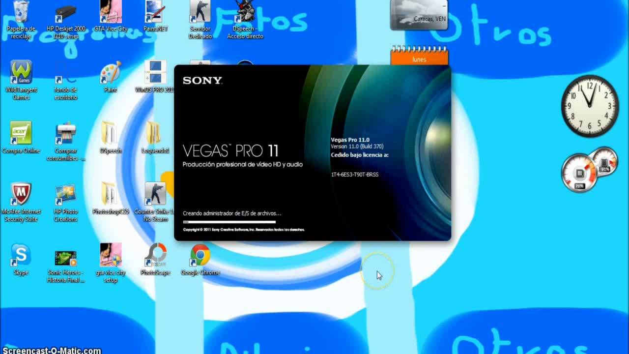 ... : Como descargar el sony vegas pro 11 - 100% portable - YouTube