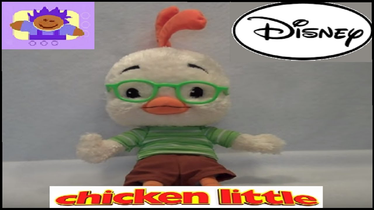 2004 Disney Chicken Little Singing Chicken Little plush toy By Hasbro