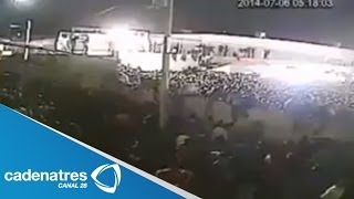 Tragedia en concierto de La Arrolladora, estampida humana deja tres muertos