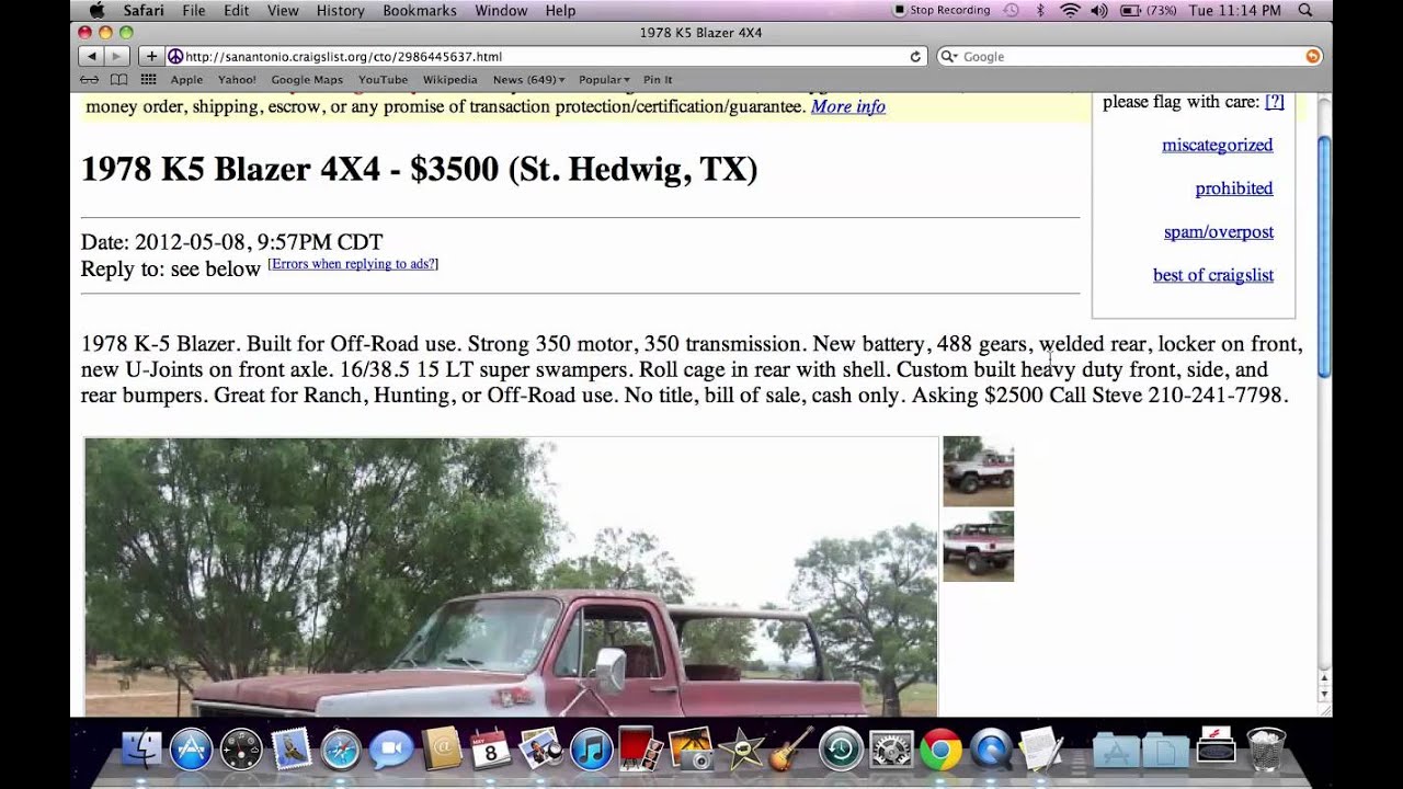 Craigslist San Antonio Used Cars and Trucks - Prices Under ...