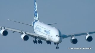 А380 крутой заход МАКС 2013 A380 steep approach MAKS 2013