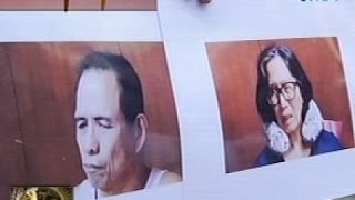 24 Oras: Mag-asawang Benito at Wilma Tiamzon na matataas na lider umano ng CPP-NPA, naaresto