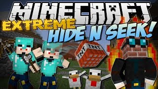 Minecraft | EXTREME HIDE N SEEK! (TNT, Chickens, Pigs, Explosions & More!) | Minigame