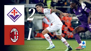 Pulisic equalizes but we fall short in Florence | Fiorentina 2-1 AC Milan | Highlights Serie A