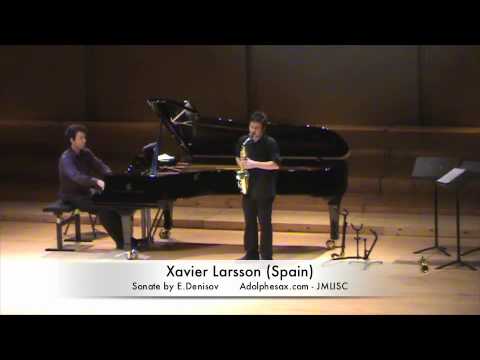 3rd JMLISC Xavier Larsson (Spain) Sonate by E.Denisov