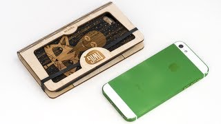 Зеленый iPhone и Twig Case для тещи