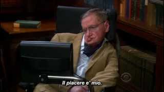 The Big Bang Theory - Stephen Hawking e Sheldon [ITA]