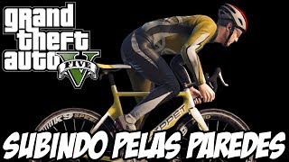 GTA V - Subindo pelas paredes de Bicicleta GLITCH HUE