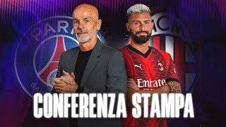 PSG-Milan | Mister Pioli e Olivier Giroud in conferenza | #championsleague