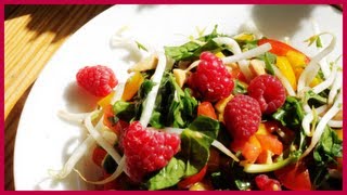 ♥ Wie man guten Salat macht - Lecker, gesund und sättigend