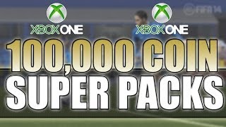 MY BEST FIFA 14 PACK SO FAR! - ULTIMATE TEAM 100,000 COIN SUPER PACKS!