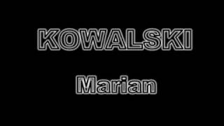 Kowalski - Marian
