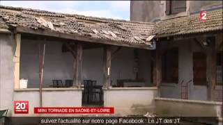 Mini-tornade à La Chapelle-de-Guinchay (Saône-et-Loire)