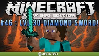 Minecraft Xbox | "LVL 30 DIAMOND SWORD" | Survival #46