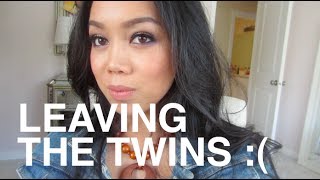 LEAVING THE TWINS :( - June 27, 2014 ItsJudysLife Daily Vlogs