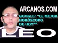 Video Horóscopo Semanal LEO  del 22 al 28 Noviembre 2020 (Semana 2020-48) (Lectura del Tarot)