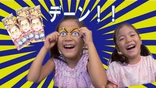 変顔４８面相カードガム funny face card