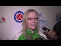 2011 Scotties Tournament of Hearts Draw 17 Media Scrum