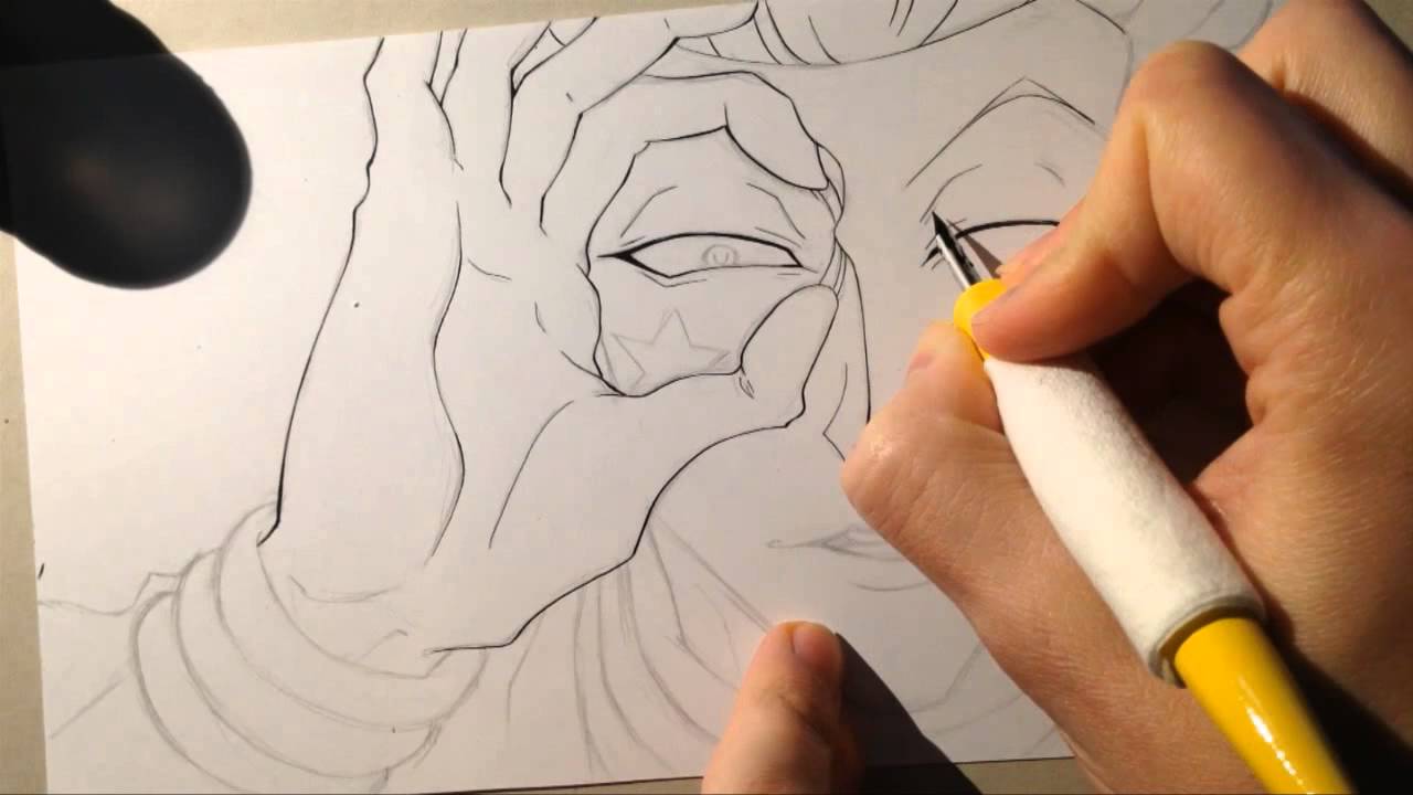 HUNTER x HUNTER - Hisoka Copic Speed Drawing - YouTube