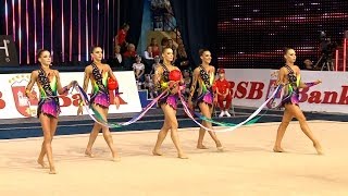 Этап Кубка мира по художественной гимнастике прошел в Минске