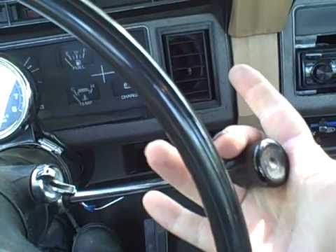 How a 3 speed column shift works. P1 - YouTube