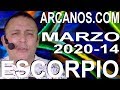 Video Horóscopo Semanal ESCORPIO  del 29 Marzo al 4 Abril 2020 (Semana 2020-14) (Lectura del Tarot)