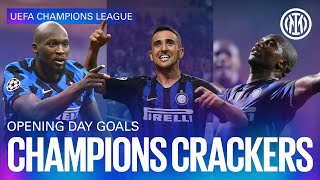 CHAMPIONS CRACKERS 🤩? | Opening Day Goals Compilation⚽⚫🔵?? #ForzaInter #UCL