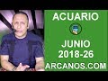 Video Horscopo Semanal ACUARIO  del 24 al 30 Junio 2018 (Semana 2018-26) (Lectura del Tarot)