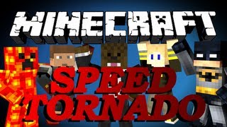 BRAND NEW Minecraft Speed Tornado Minigame w/ xRPMx13, TBNRFrags, GoldSolace, and LogDotZip