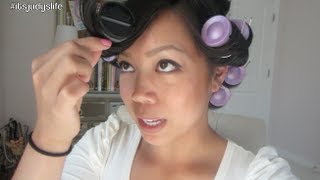 QUICK FIX HOT ROLLERS! - July 15, 2013 - itsJudysLife Vlog