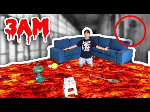 DO NOT PLAY FLOOR IS LAVA AT 3AM Ghost