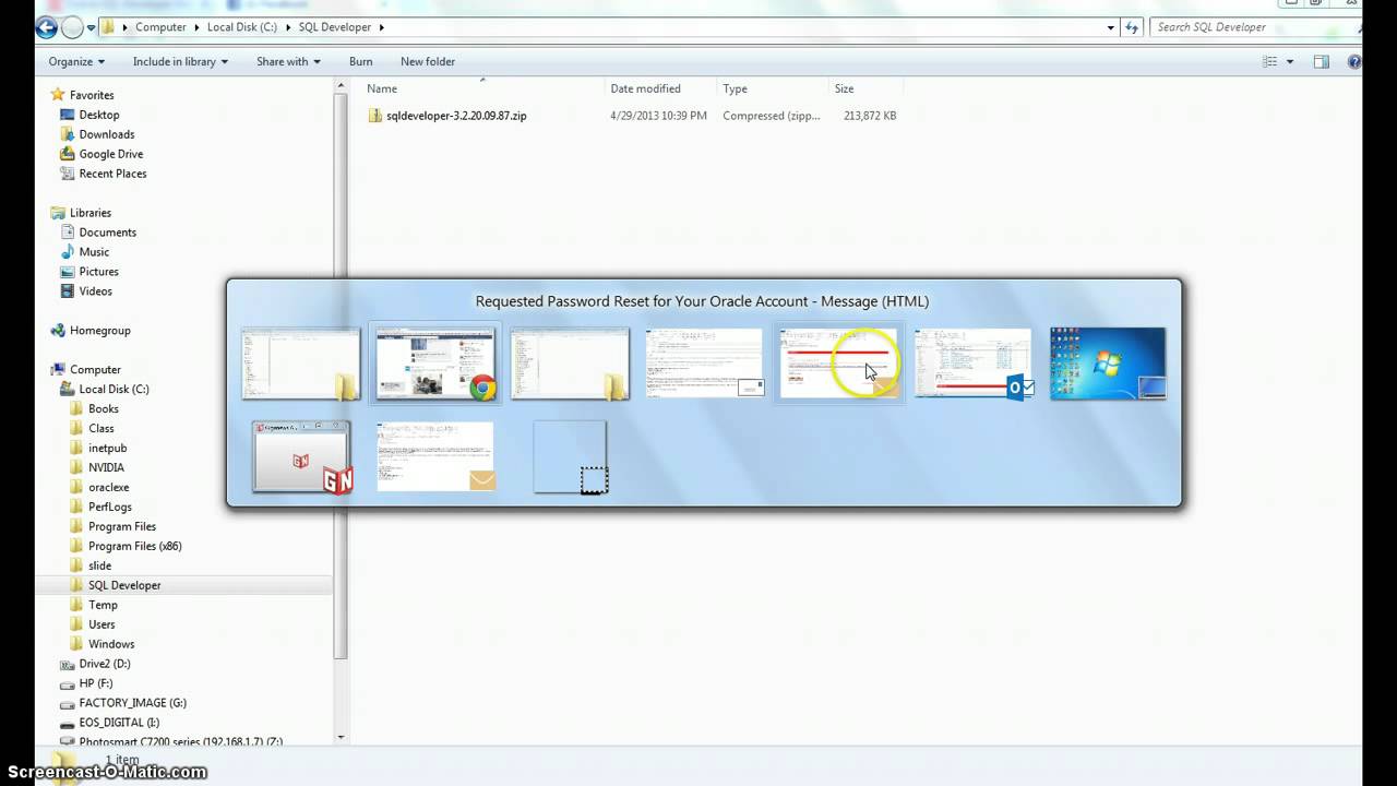 Oracle 11g Express & SQL Developer Install - YouTube