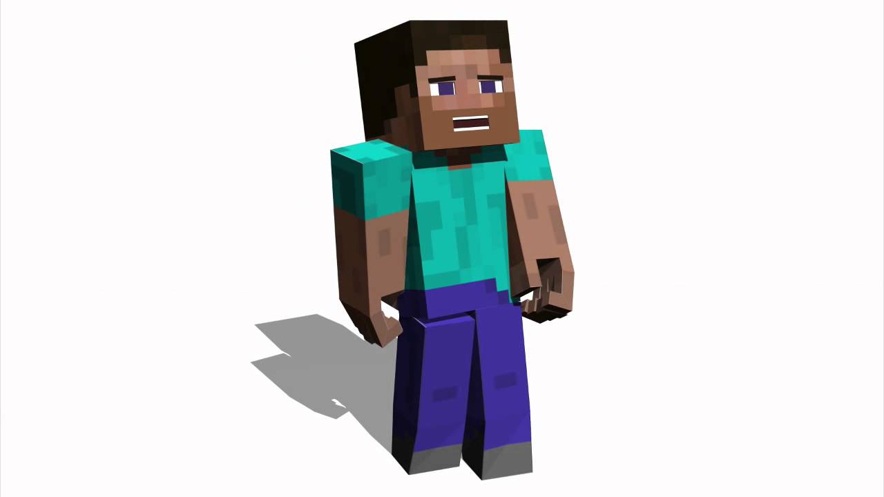 Dancing Steve - Minecraft Test Animation - YouTube