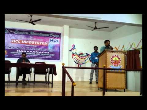 NARAYANADRI INSTITUTE OF SCIENCE AND TECHNOLOGY's Videos