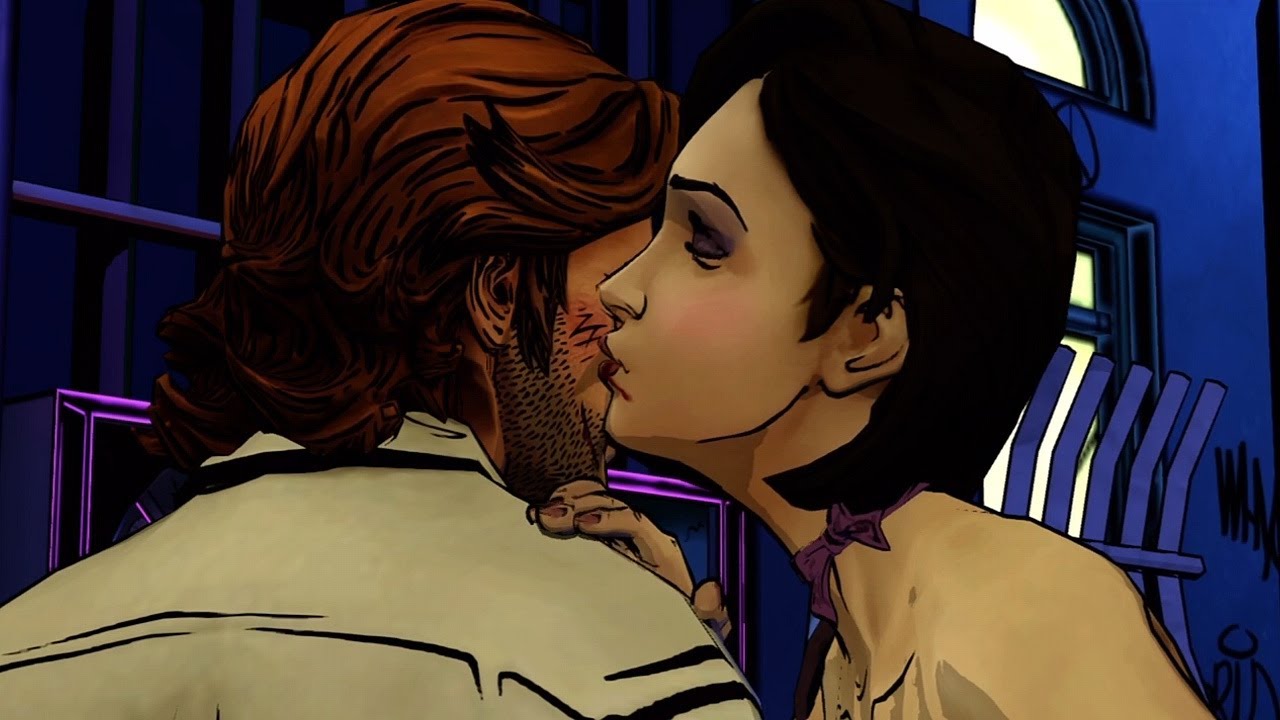 bigby wolf and snow white kiss