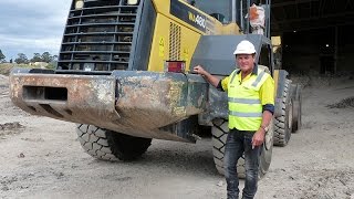 Komatsu WA480 5 loader review