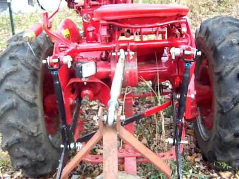 3 Point Hitch On Farmall - YouTube