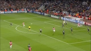 エジルのスーパーゴール！Ozil First Goal for Arsenal! UEFAチャンピオンズリーグ アーセナルVSナポリ