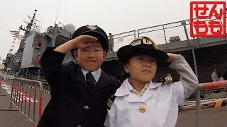 船橋マリンフェスタ2014 護衛艦やまゆき見学